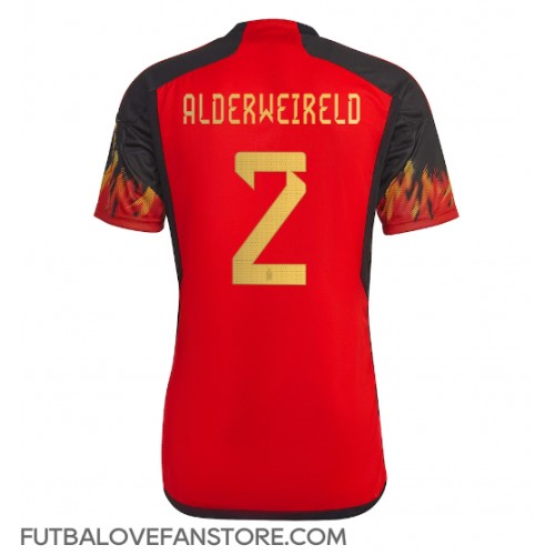 Belgicko Toby Alderweireld #2 Domáci futbalový dres MS 2022 Krátky Rukáv